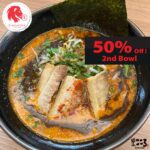 Menya Kokoro - 50% OFF Second Bowl