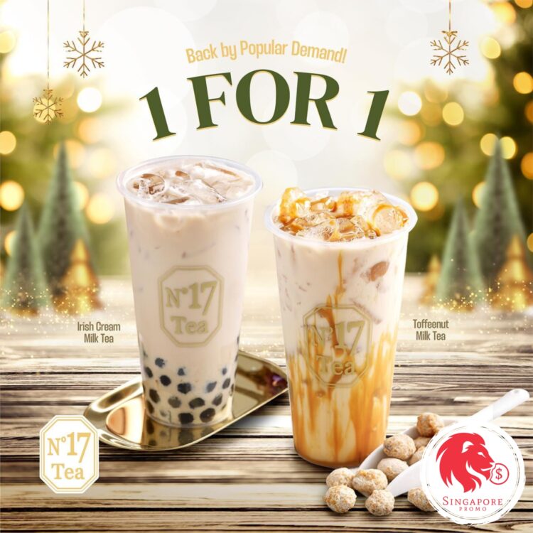 No.17 Tea - 1-FOR-1 Toffernut _ Irish Cream Milk Tea