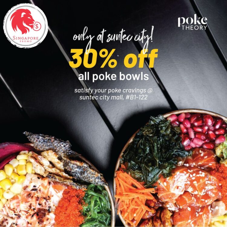 Poke Theory - 30% OFF Poke Bowls