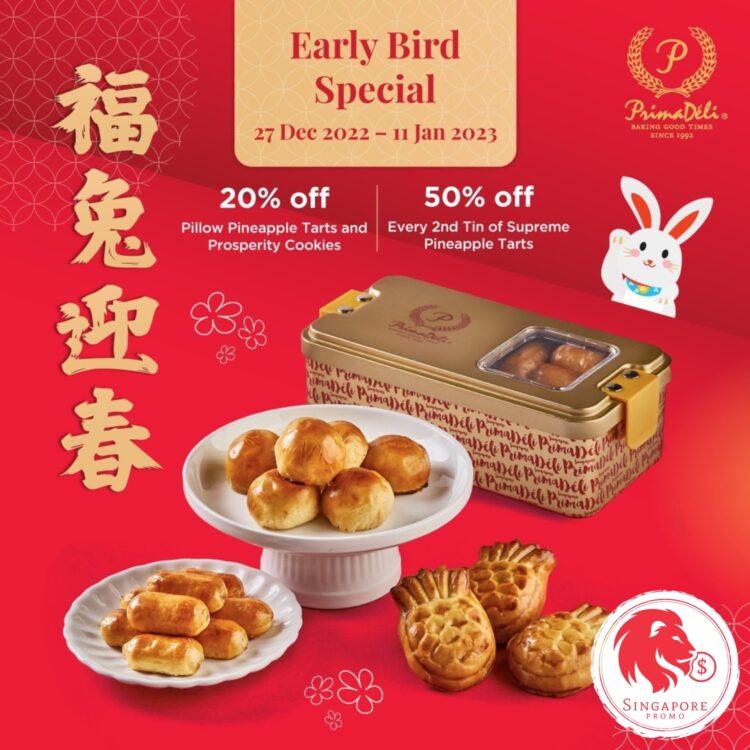 PrimaDeli - UP TO 50% OFF CNY Goodies