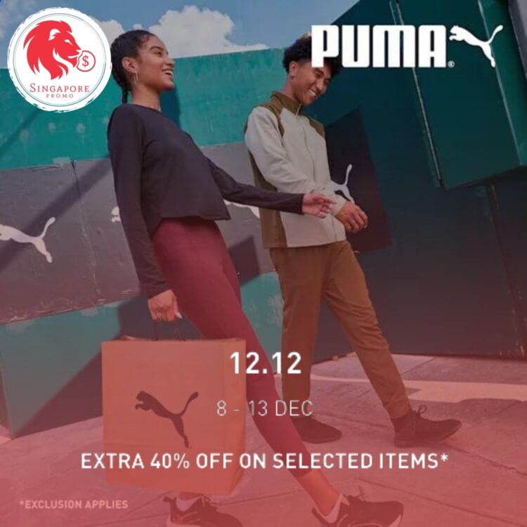 Puma - Extra 40% OFF Selected Items