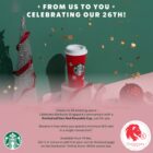 Starbucks - FREE Limited Edition Reusable Cup