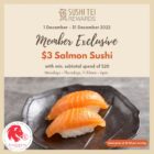 Sushi Tei - $3 Salmon Sushi