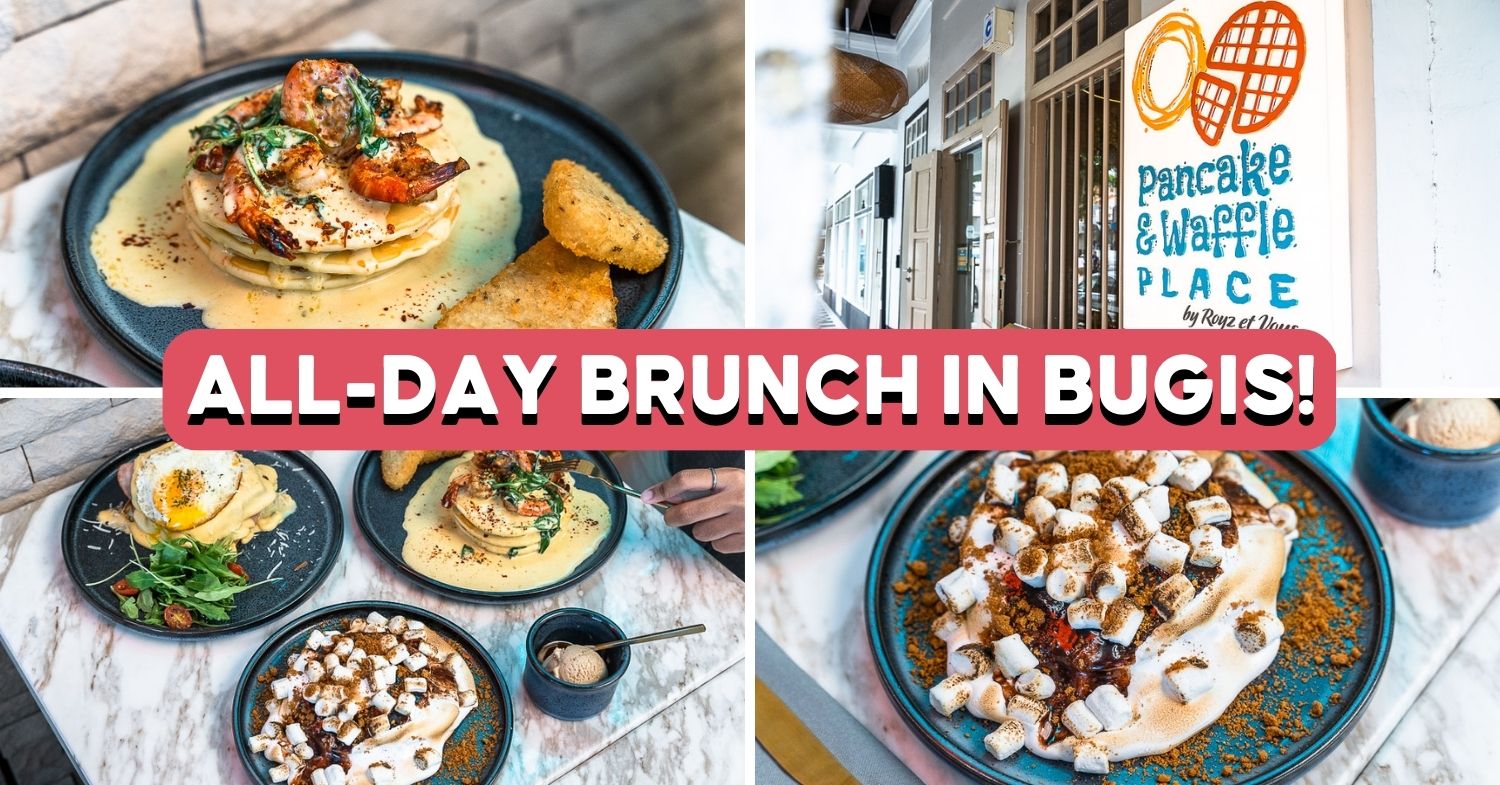 Pancake & Waffle Place Review MuslimOwned Cafe With Tiger Prawn