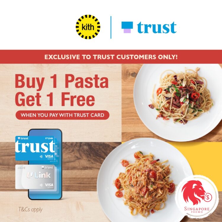 Kith Cafe - BUY 1 GET 1 Pasta