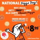 Little Caesars - BUY 1 FREE 1 Pizza