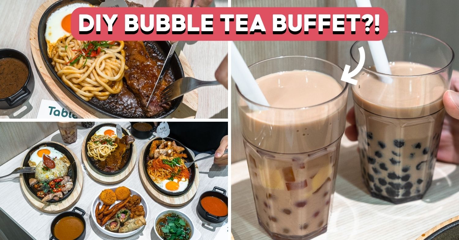 This New Taiwanese Eatery Has FreeFlow Bubble Tea, Hot Plate Steak And