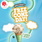 Ben & Jerry's - FREE Cone Day - Singapore Promo