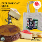 Cat and the Fiddle Cakes - FREE Kopi-O Cheesecake_Tote Bag - Singapore Promo