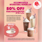 Coffee Bean - 50% OFF Regular-sized Beverages - Singapore Promo