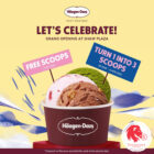 Häagen-Dazs - UP TO Two FREE Scoops - Singapore Promo