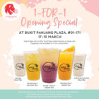 Playmade - 1-FOR-1 L-Sized Drinks - SIngapore Promo