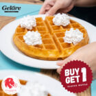 Geláre - 1-for-1 Classic Waffles - Singapore Promo