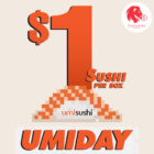 Umi Sushi - $1 Sushi per Box - Singapore Promo