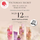 Victoria's Secret - UP TO 65% OFF Mists & Lotions - Singapore Promo
