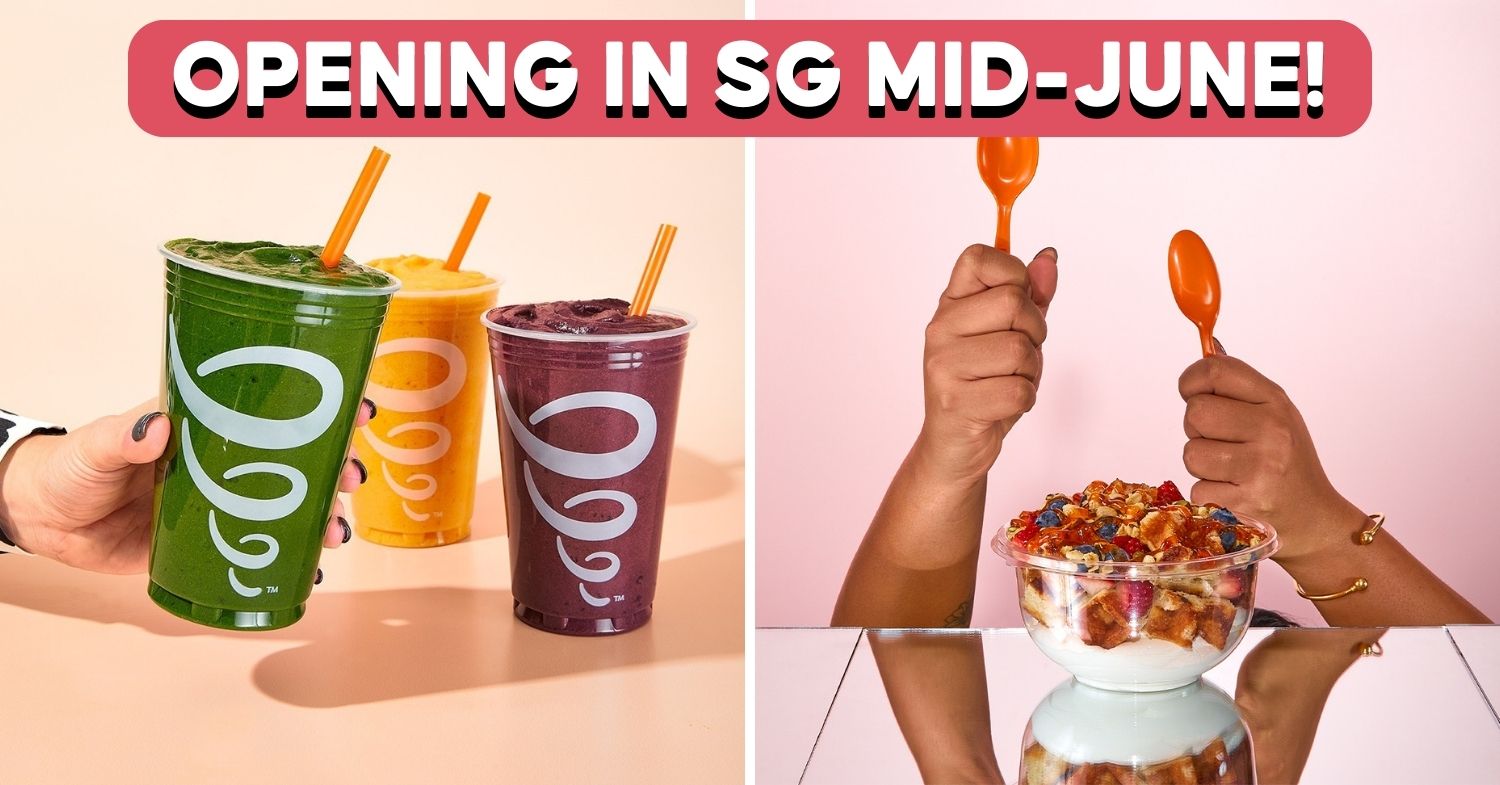Jamba Juice Popular US Smoothie Brand To Open In Changi Airport T1