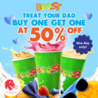 Boost Juice Bars - 50% OFF Second Drink - Singapore Promo