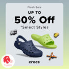 Crocs - UP TO 50% OFF Select Styles - Singapore Promo