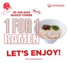 IPPUDO - 1-FOR-1 Ramen - Singapore Promo