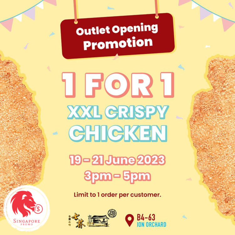 Shihlin - 51-FOR-1 XXL Crispy Chicken- Singapore Promo
