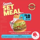 Fatburger - $10 Saver Set Meal - Singapore Promo