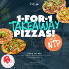 Fish & Co - 1-FOR-1 Pizzas - Singapore Promo