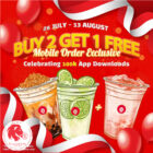 LiHO - Buy 2 Get 1 FREE Drinks - Singapore Promo