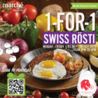 Marché Mövenpick - 1-FOR-1 Swiss Rosti - Singapore Promo