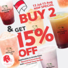 Milksha - 15% OFF Drinks - Singapore Promo