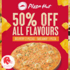Pizza Hut - 50% Off All Pizzas -Singapore Promo