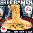 Takagi Ramen - FREE Ramen - Singapore Promo