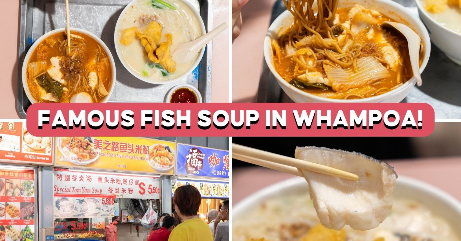 Beach Road Fish Head Bee Hoon Review MichelinApproved Fish Soup Near