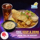 Big Fish Small Fish - FREE Soup & Drink - Singapore Promo