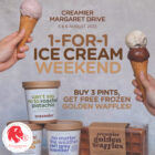 Creamier - 1-FOR-1 Ice Cream & Free Golden Waffles - Singapore Promo