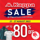 Kappa - 80% OFF Kappa - Singapore Promo