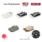 MUJI - 30% OFF Sneakers - Singapore Promo