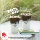 Milksha - 20% OFF Hojicha Series - Singapore Promo
