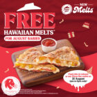 Pizza Hut - FREE Hawaiian Pizza Hut Melts - Singapore Promo