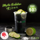 R&B Tea - 50% OFF Mystic Bubbler - Singapore Promo