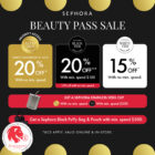 Sephora - UP TO 20% OFF Beauty Pass - Singapore Promo