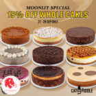 Cat & the Fiddle Cakes - 15% OFF Cheesecakes - Singapore Promo