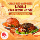 House of Seafood - 1-FOR-1 Crab Special - Singapore Promo