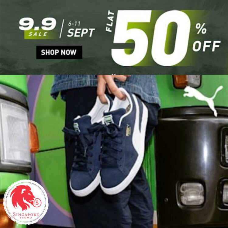 PUMA - 50% OFF Everything - Singapore Promo