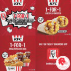 KFC - 1-FOR-1 Deals - Singapore Promo