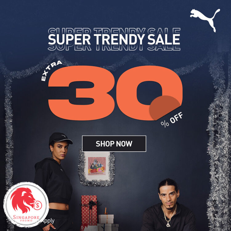 PUMA - Extra 30% OFF Puma - Singapore Promo