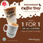 Rocky Master - 1-FOR-1 All Coffees - Singapore Promo
