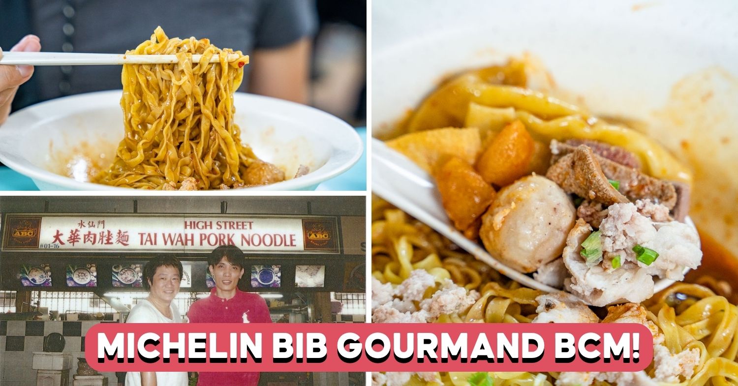 Tai Wah Pork Noodle Is A Michelin-Approved Bak Chor Mee Stall That Is ...