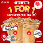 LiHO - 1-FOR-1 Earl Grey Milk Tea - Singapore Promo