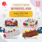 PrimaDeli - 25% OFF Christmas Cakes - Singapore Promo