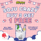 Stickies Bar - Grab 3 FREE 1 Soju - Singapore Promo